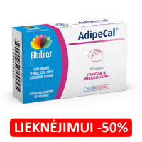 ADIPECAL svorio kontrolei (lieknėjimui -50%)