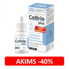 AKIŲ LAŠAI COLLIRIO PLUS drėkinantys AKIŲ LAŠAI COLLIRIO PLUS drėkinantys