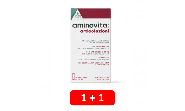 AMINOVITA sąnariams, kremzlėms, kaulams (2 pakuotės už 34.90 EUR)