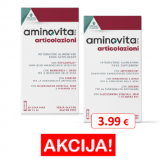 AMINOVITA sąnariams, kremzlėms, kaulams (2 pakuotės už 39.00 EUR)