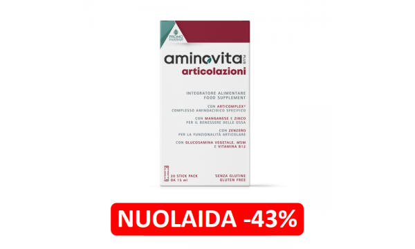 AMINOVITA sąnariams, kremzlėms, kaulams AMINOVITA sąnariams, kremzlėms, kaulams