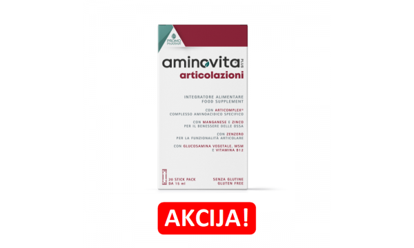 AMINOVITA sąnariams, kremzlėms, kaulams