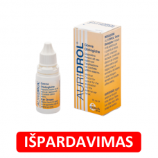 AURIDROL ausų lašai (išpardavimas) AURIDROL ausų lašai (išpardavimas)