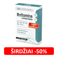 B VITAMINS vitaminų B kompleksas