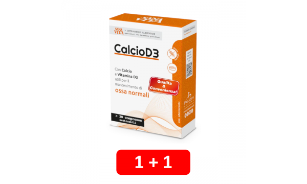 CALCIO D3 kalcis su vitaminu D (2 pakuotės už 12.90 EUR) CALCIO D3 kalcis su vitaminu D (2 pakuotės už 12.90 EUR)