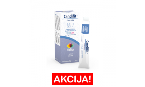 CANDIFIT kremas nuo kandidozės