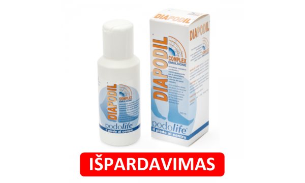 DIAPODIL complex emulsija diabetinei pėdai (išpardavimas) DIAPODIL complex emulsija diabetinei pėdai (išpardavimas)