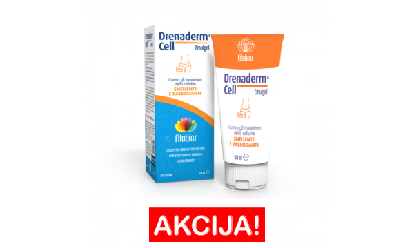 DRENADERM CELL odą stangrinantis emulgelis