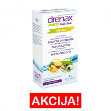 DRENAX FORTE ANANAS 15 paketėlių detoksikacijai ir skysčių šalinimui