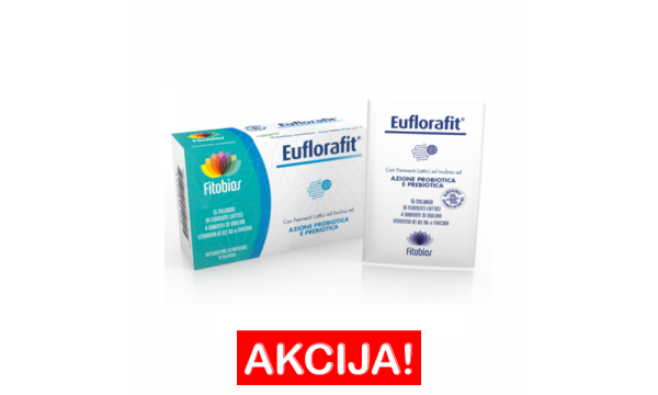 EUFLORAFIT 15 milijardų lacto ir bifido bakterijų