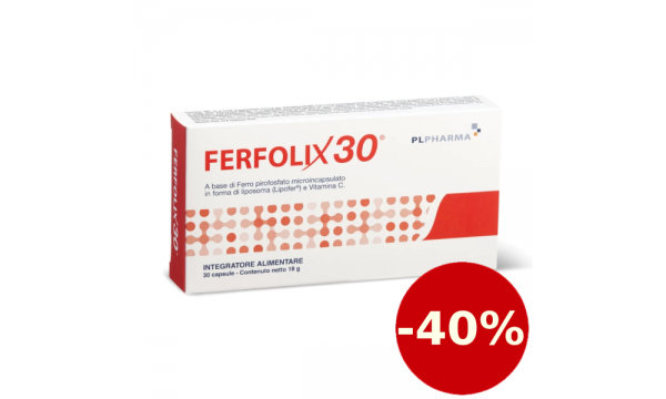 Ferfolix 30 liposominė geležis 