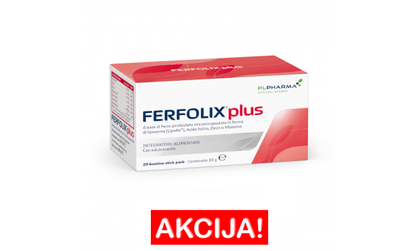 FERFOLIX PLUS mikrokapsuliuota geležis