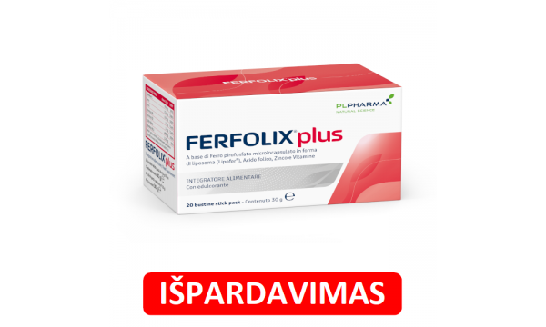 FERFOLIX PLUS mikrokapsuliuota geležis (išpardavimas)