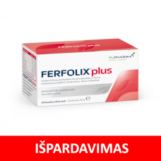 FERFOLIX PLUS mikrokapsuliuota geležis (sulamdyta išorinė pakuotė)