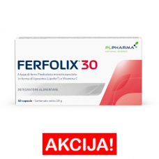 FERFOLIX 30 mikrokapsuliuota geležis