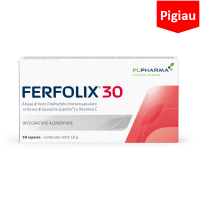 FERFOLIX 30 mikrokapsuliuota (liposominė) geležis (pigiau)