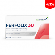 FERFOLIX 30 mikrokapsuliuota (liposominė) geležis (pigiau)