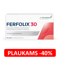 FERFOLIX 30 mikrokapsuliuota (liposominė) geležis FERFOLIX 30 mikrokapsuliuota (liposominė) geležis