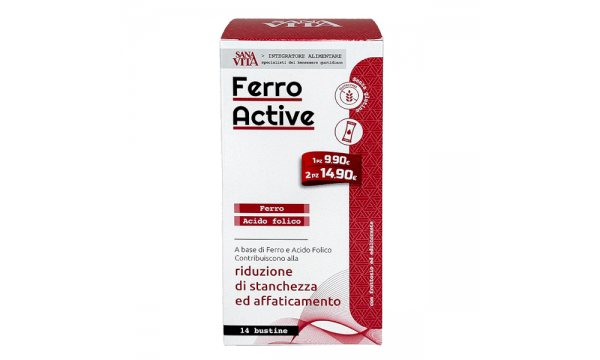 FERRO ACTIVE geležies bisglicinatas