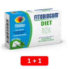 FITOBIOGUM DIET apetito ir svorio kontrolei (2 pakuotės už 6.90 EUR) FITOBIOGUM DIET apetito ir svorio kontrolei (2 pakuotės už 6.90 EUR)