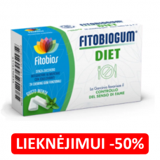 FITOBIOGUM DIET apetito ir svorio kontrolei (lieknėjimui -50%) FITOBIOGUM DIET apetito ir svorio kontrolei (lieknėjimui -50%)