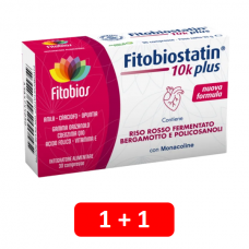 FITOBIOSTATIN 10k plus širdžiai, kraujagyslėms ir cholesterolio kontrolei (2 pakuotės už 23.90 EUR) FITOBIOSTATIN 10k plus širdžiai, kraujagyslėms ir cholesterolio kontrolei (2 pakuotės už 23.90 EUR)