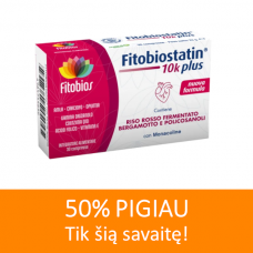 FITOBIOSTATIN 10k plus normaliam cholesteroliui palaikyti N30