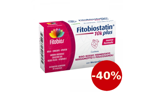 FITOBIOSTATIN 10k plus normaliam cholesteroliui palaikyti N30