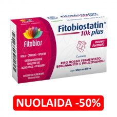 FITOBIOSTATIN 10k plus širdžiai, kraujagyslėms ir cholesterolio kontrolei