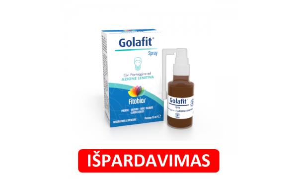 GOLAFIT gerklei ir imunitetui (išpardavimas)