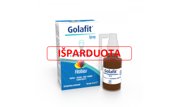 GOLAFIT gerklei ir imunitetui