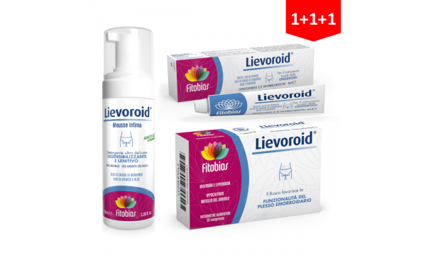 LIEVOROID komplektas Nr.3 (3 pakuotės už 24.90 EUR) LIEVOROID komplektas Nr.3 (3 pakuotės už 24.90 EUR)
