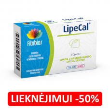 LIPECAL svorio kontrolei (lieknėjimui -50%) LIPECAL svorio kontrolei (lieknėjimui -50%)