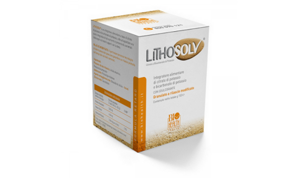 Lithosolv granulės + 10 šlapimo pH matavimo juostelių