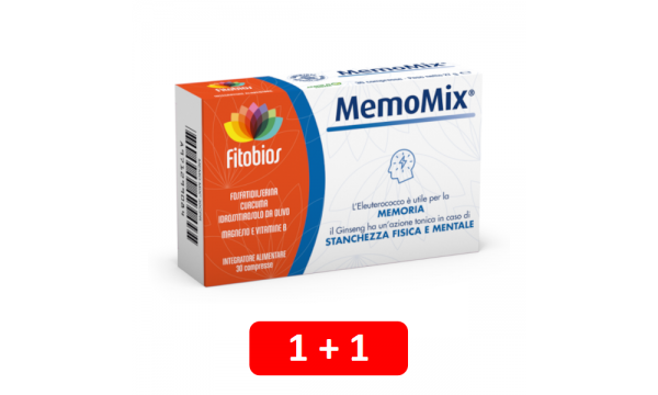 MEMOMIX smegenims ir atminčiai (2 pakuotės už 18.90 EUR)