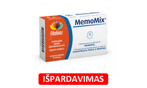 MEMOMIX smegenims ir atminčiai (išpardavimas)