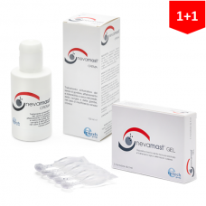 NEVAMAST kremas kojų venoms + NEVAMAST gelis žaizdoms gydyti (2 pakuotės už 19.90 EUR)