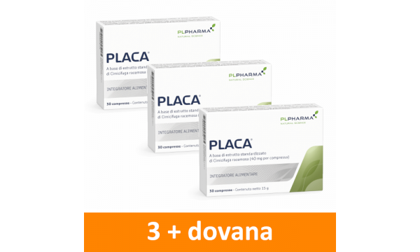 PLACA moterims N30 (3 pakuotės + dovana Vitamin D3+K2)