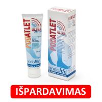 PODATLET ultra kremas pėdoms (išpardavimas)