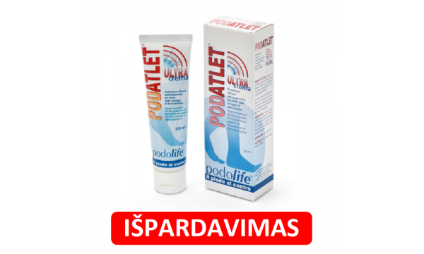 PODATLET ultra kremas pėdoms (išpardavimas)