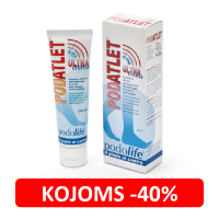 PODATLET ultra kremas pėdoms PODATLET ultra kremas pėdoms