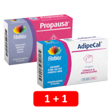 PROPAUSA moterims + ADIPECAL svorio kontrolei (2 pakuotės už 25.90 EUR)