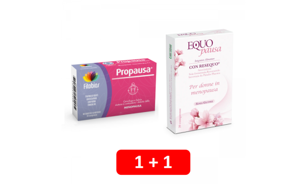 PROPAUSA moterims + EQUOPAUSA moterims (2 pakuotės už 25.90 EUR)