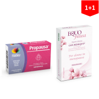 PROPAUSA moterims + EQUOPAUSA moterims (2 pakuotės už 29.90 EUR)