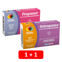 PROPAUSA moterims + OSTEOPAUSA kaulams ir sąnariams (2 pakuotės už 25.90 EUR)