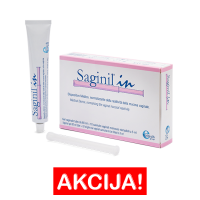 SAGINIL vaginalinis gelis 60 ml + 10 kaniulių