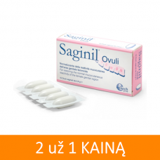 SAGINIL ovulės (2 pakuotės už 18.00 EUR)