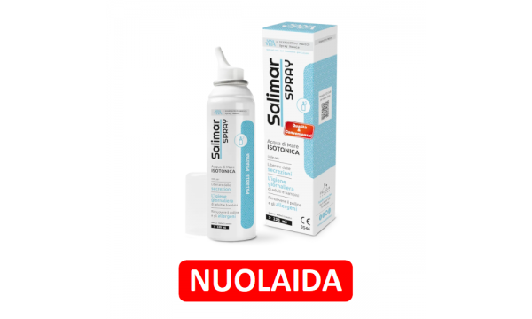 SALIMAR izotoninis nosies purškalas su jūros vandeniu