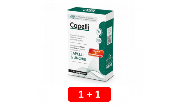 CAPELLI tabletės plaukams (2 pakuotės už 12.90 EUR)