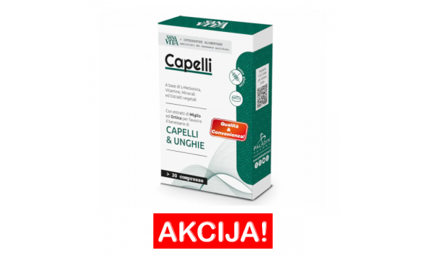 SANAVITA CAPELLI tabletės plaukams
